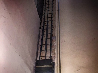 aumento della sezione resistente dei pilastri